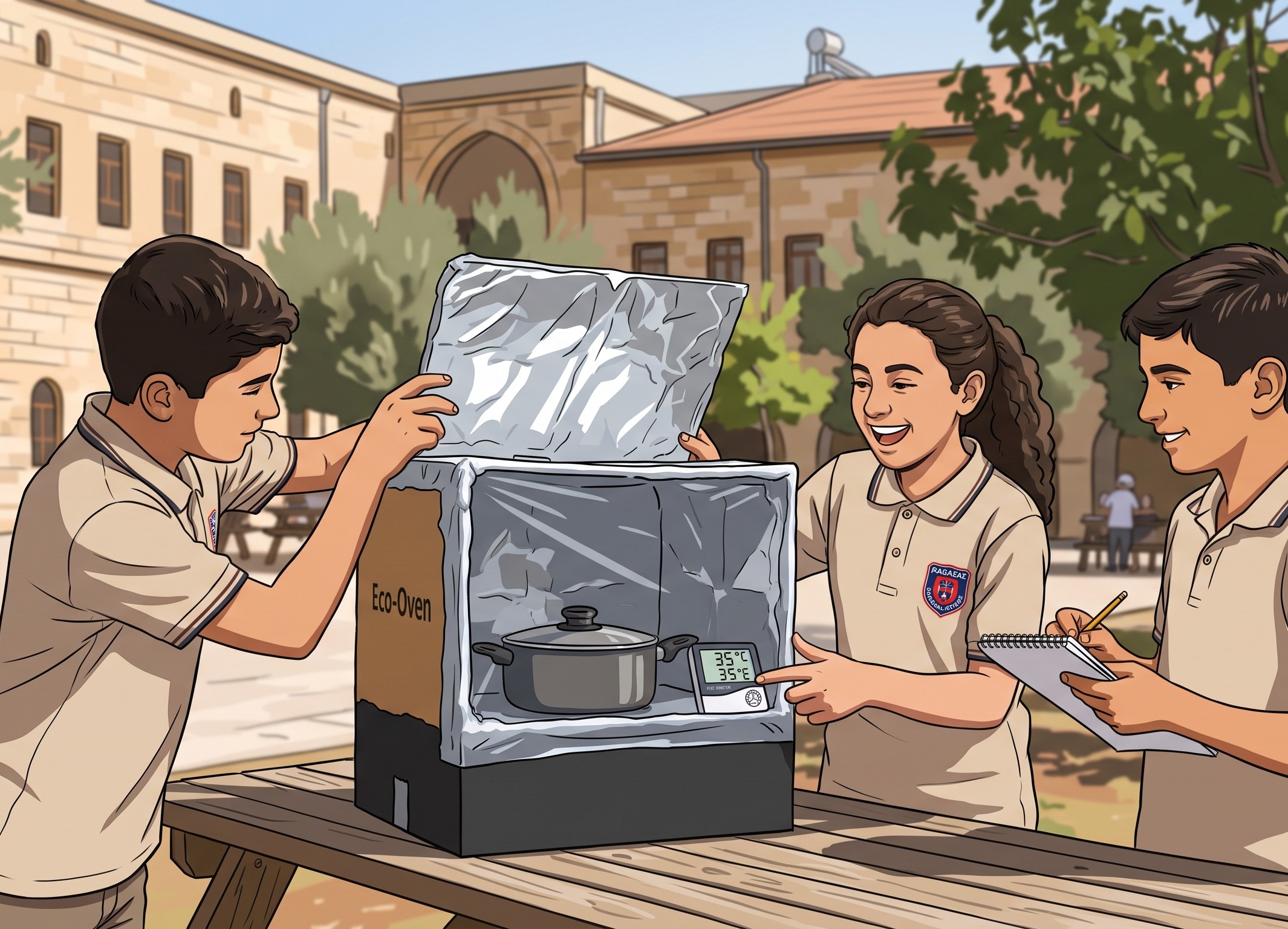 Güneşin Algoritması: Eko-Fırın Tasarımı – STEM Etkinliği