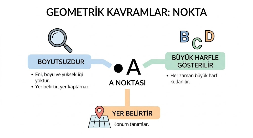 GEOMETRİK KAVRAMLAR | NOKTA