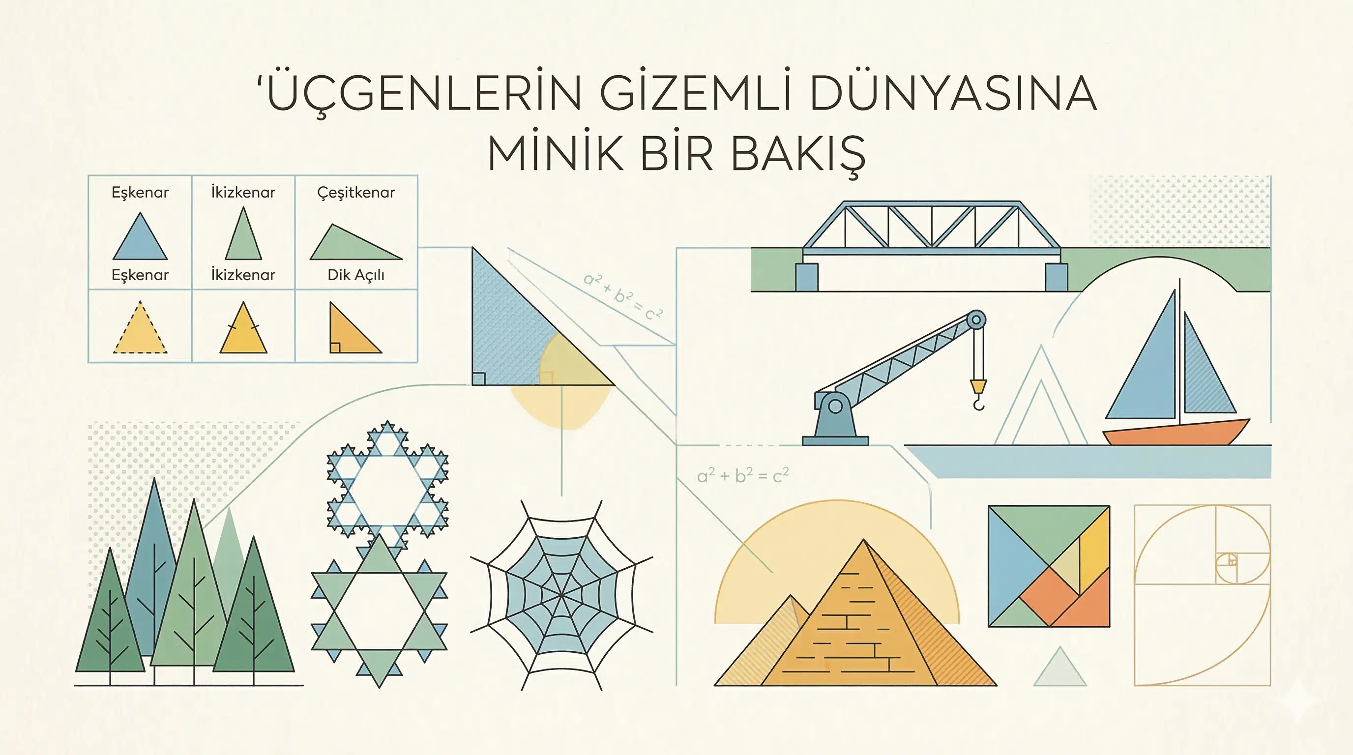 Üçgenlerin Gizemli Dünyasına Minik Bir Bakış