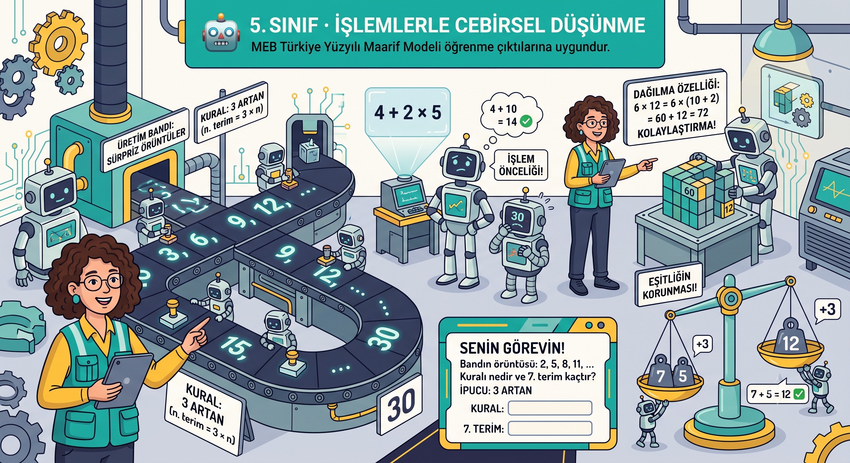 Robot Fabrikası: Örüntülerin Şifresi