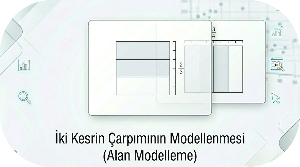 İki Kesrin Çarpımının Modellenmesi (Alan Modelleme) | İNTERAKTİF ARAÇ
