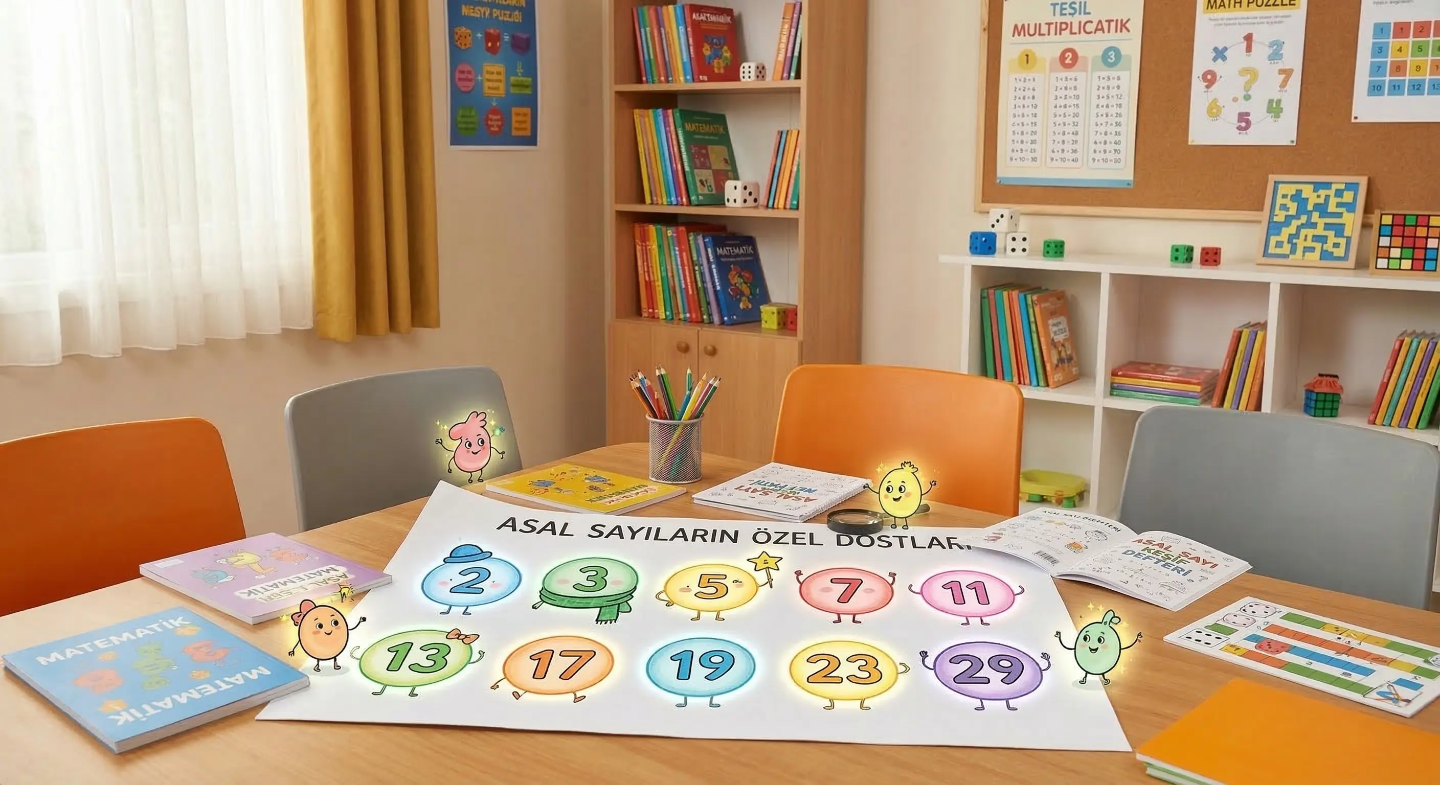 Sayıların Özel Dostları: Asal Sayıları Keşfedelim!
